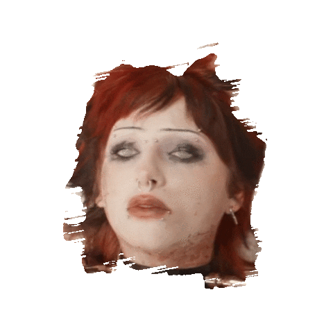 Goth Emo Sticker by Carolesdaughter