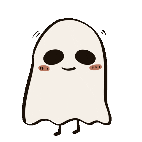 Art Ghost Sticker