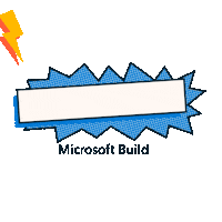 Msbuild Wow Sticker by Microsoft Cloud