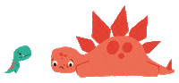 jayafleck hug tiny jayfleck tinytrex Sticker