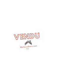 Immobilier Vendu Sticker by MeilleursBiens