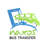 naxosbustravel bus transfer Naxos charalampos Sticker