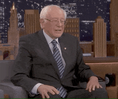Jimmy Fallon Bernie 2020 GIF by Bernie Sanders