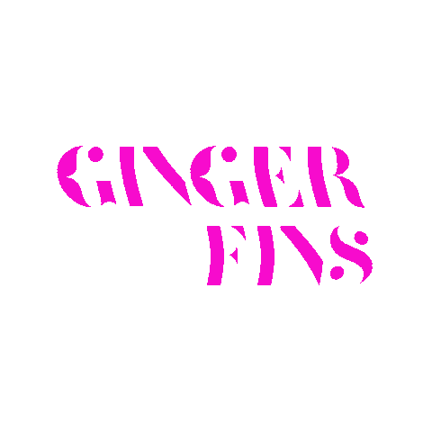 GINGERFINS  Sticker