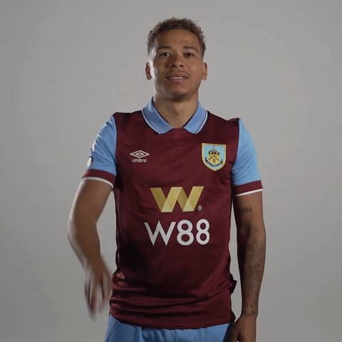 Premier League Hello GIF by Burnley Football Club