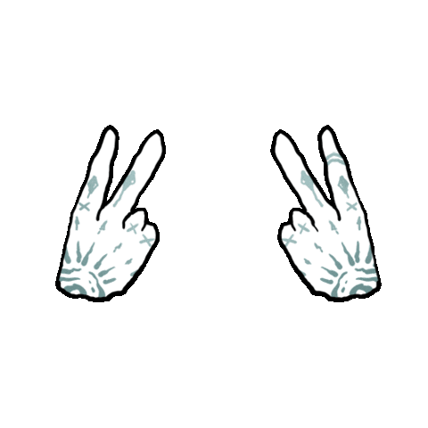 artyojimbe giphyupload cool yeah hand Sticker