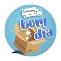 Bom Dia Sticker by Carvalima Transportes