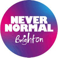 Never Normal Sticker by VisitBrighton