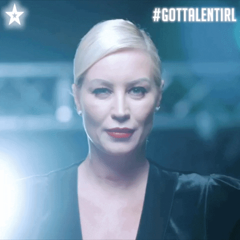 michelle visage wink GIF by Ireland's Got Talent