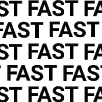 Fast Sticker by BUZZEBEES