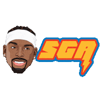 Nba Playoffs Basketball Sticker by SportsManias