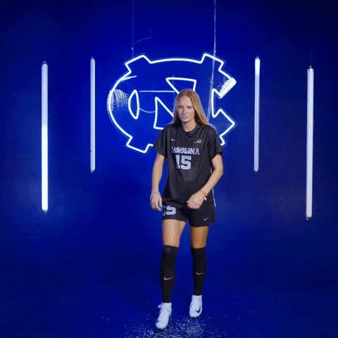 University Of North Carolina Soccer GIF by UNC Tar Heels