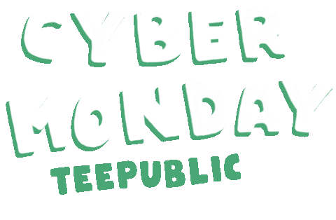 Sale Cyber Monday Sticker by TeePublic