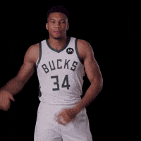 Giannis Antetokounmpo Sport GIF by Milwaukee Bucks