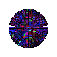 3D Sparkle Sticker by Vince Mckelvie