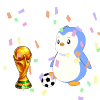 World Cup Football Sticker by Pudgy Penguins
