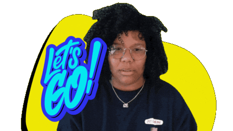 MamaDukeTV giphyupload lets go lgbtq rapper Sticker