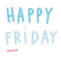 Happy Friday Sticker by Sara Maese
