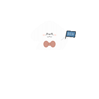 Dog 犬 Sticker