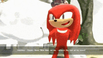 Sonic The Hedgehog Knuckles GIF