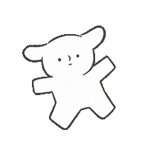 Happy Jump Sticker