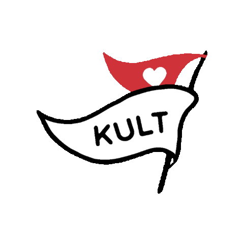 Heart Flag Sticker by mofakult
