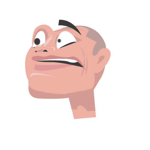 Scared Glr Sticker by Grafisch Lyceum Rotterdam