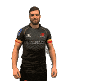 Belgium_Rugby rugby check attitude Sticker