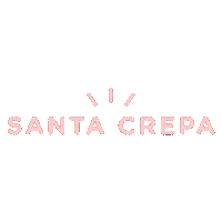 crepes Sticker by SANTA CREPA