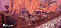 UB_Eville market after before marketplace GIF