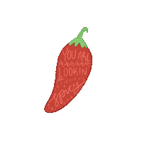 Taliastne spicy lookin good chili pepper sohot Sticker
