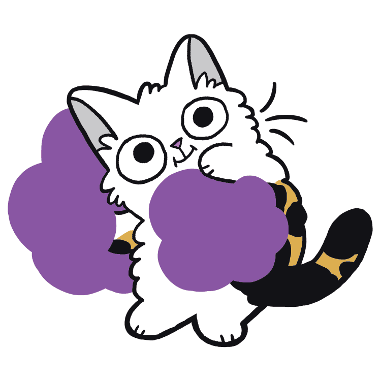 cat Sticker by meowbox