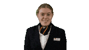 MBOCollegeAirport stewardess flightattendant cabincrew cabinattendant Sticker