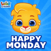 Coffee Time Monday GIF by Lucas and Friends by RV AppStudios