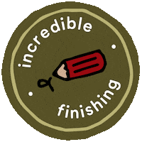 Sewing Sticker by The Fabric Store