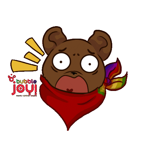 Bubble Tea Cry Sticker by BubbleJoy