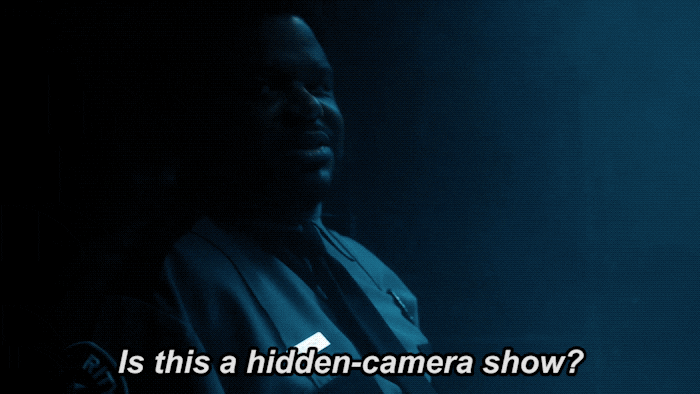 scared sci-fi GIF by Ghosted