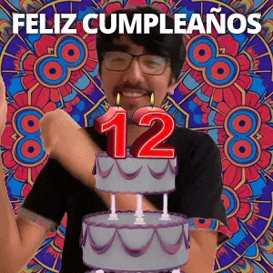 ¡Feliz 12.º cumpleaños!