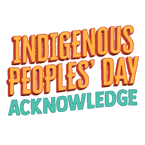 Celebrate Native American Sticker by INTO ACTION
