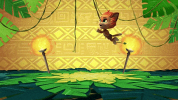 Jungle Cat GIF by 44 Cats