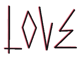 Loving Love You Sticker by The Art Plug