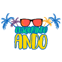 playa palmeras Sticker by Quezalteca Oficial