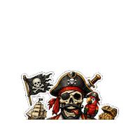 Skull Calavera Sticker