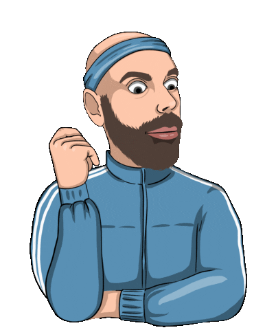 Sport Man Sticker