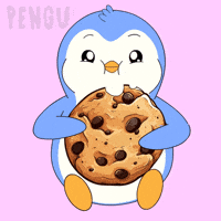 Hungry Penguin GIF by Pudgy Memez