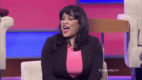 jackeeharry giphygifmaker laugh laughing jackee harry GIF