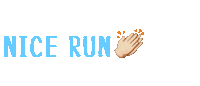 Happy Run Sticker by runplus