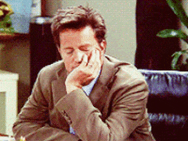 chandler bing GIF
