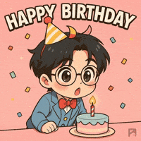Happy Birthday Celebration GIF by Persona