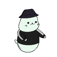 Happy Dance Sticker by Sappy Seals Community